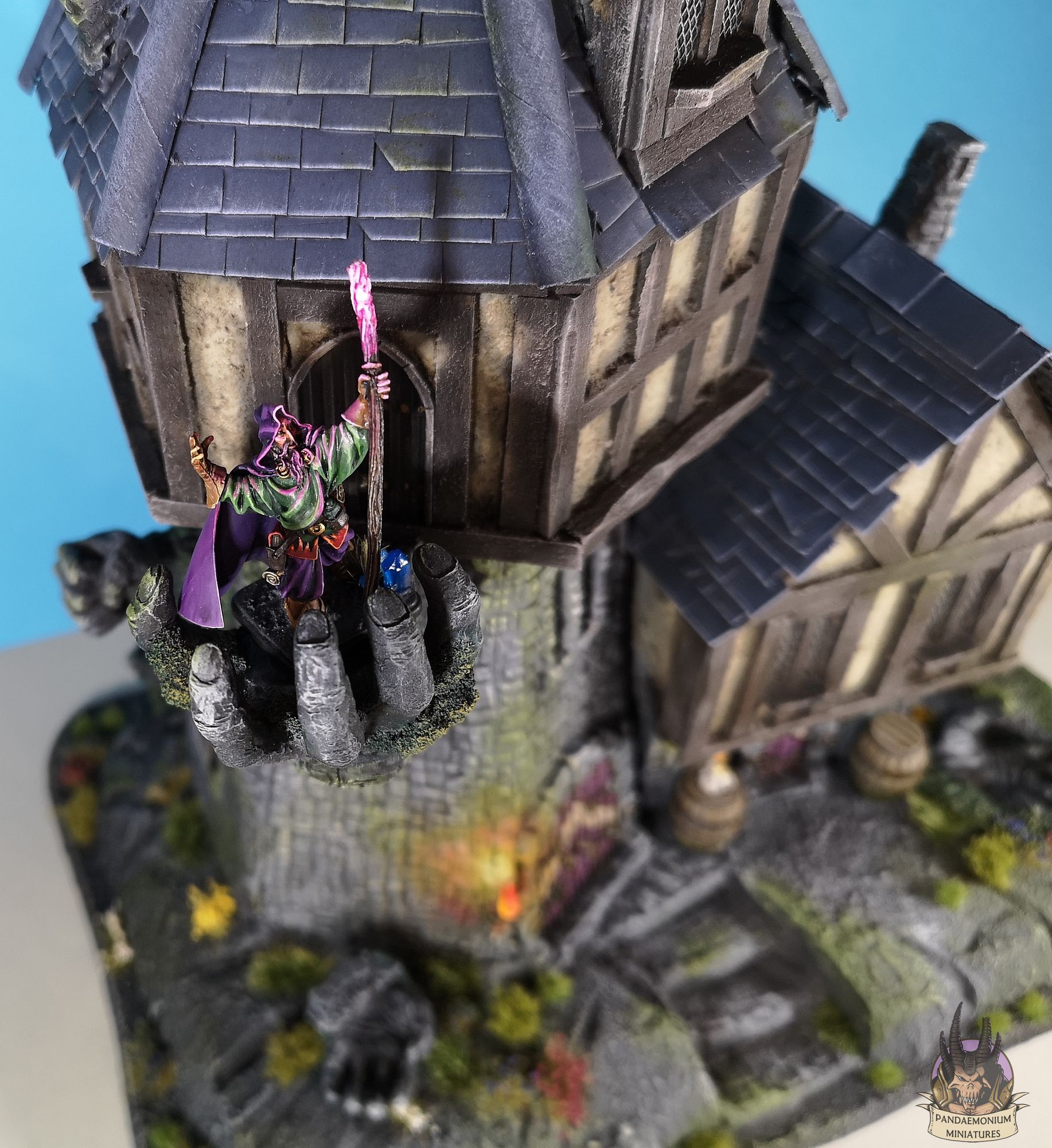 Scratchbuilt Wizard's Tower image 3