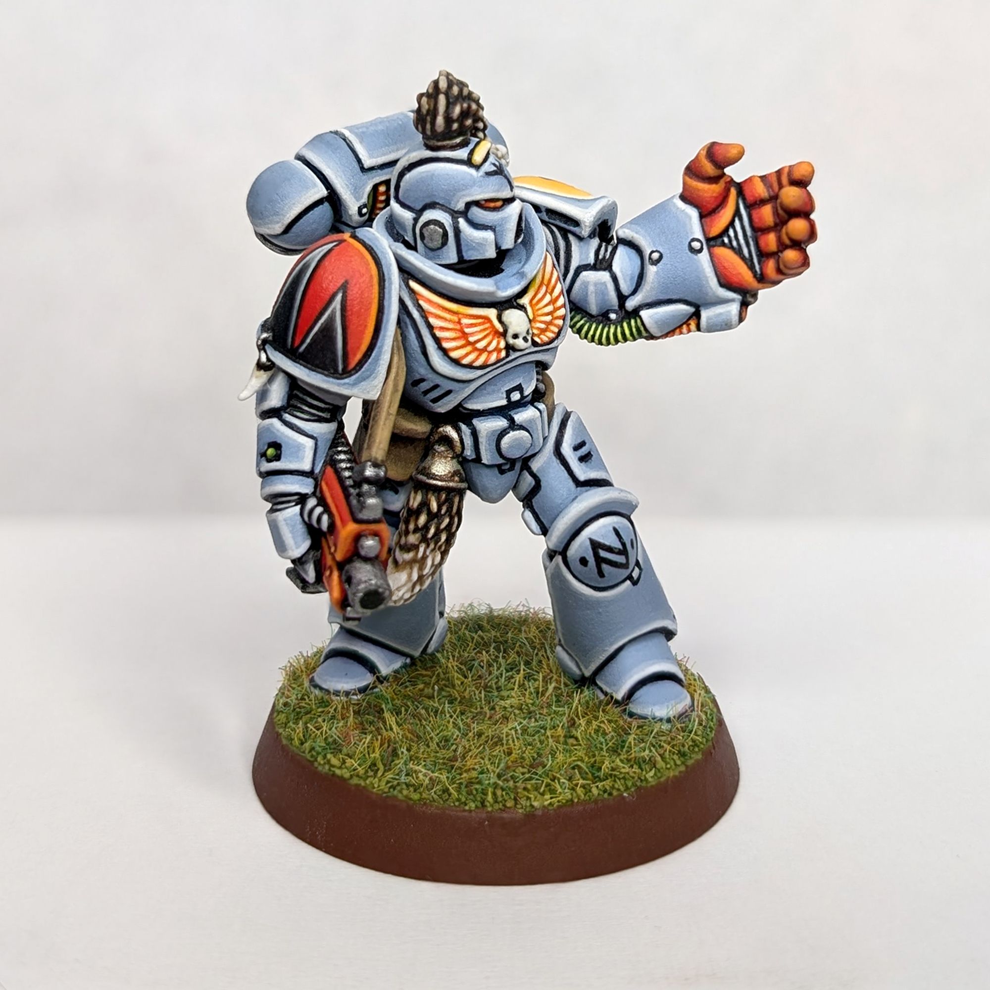 Grim Bright Primaris Space Wolves Kitbash image 5
