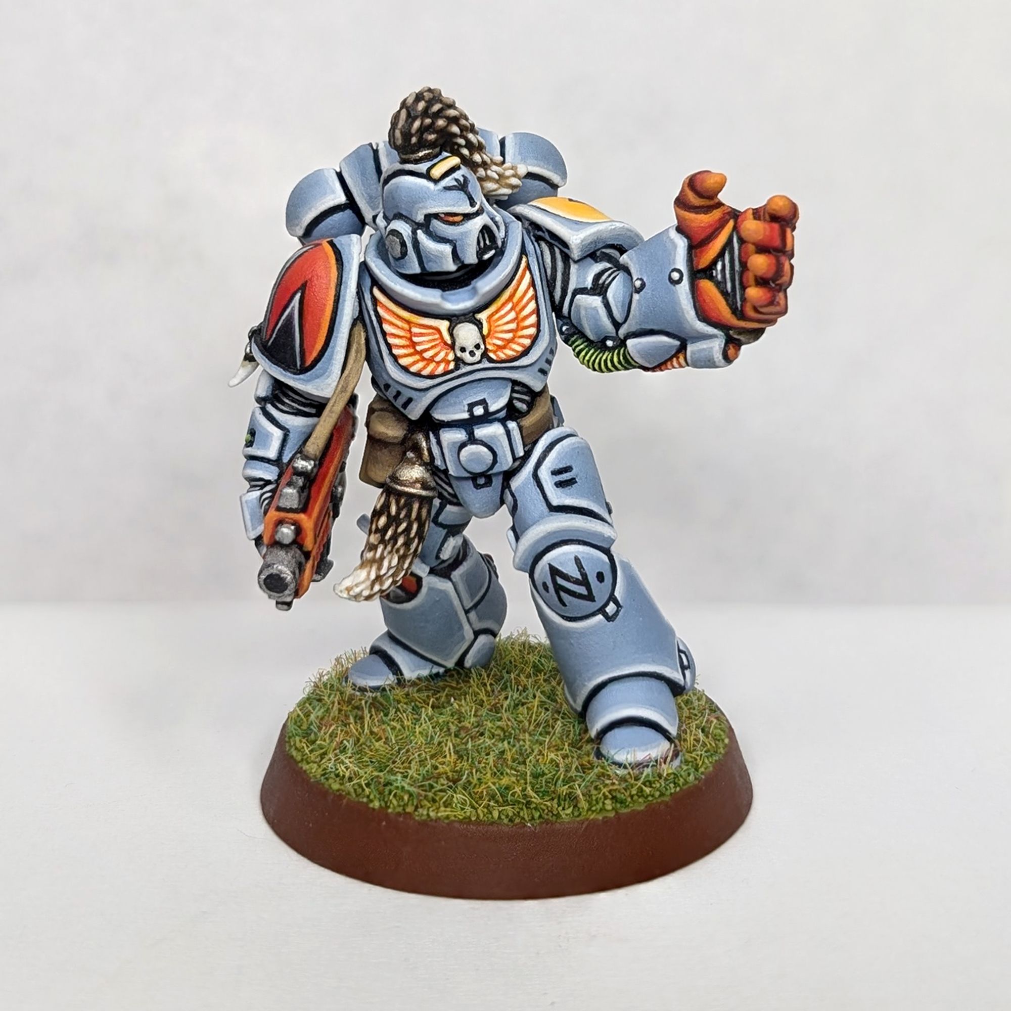 Grim Bright Primaris Space Wolves Kitbash image 1