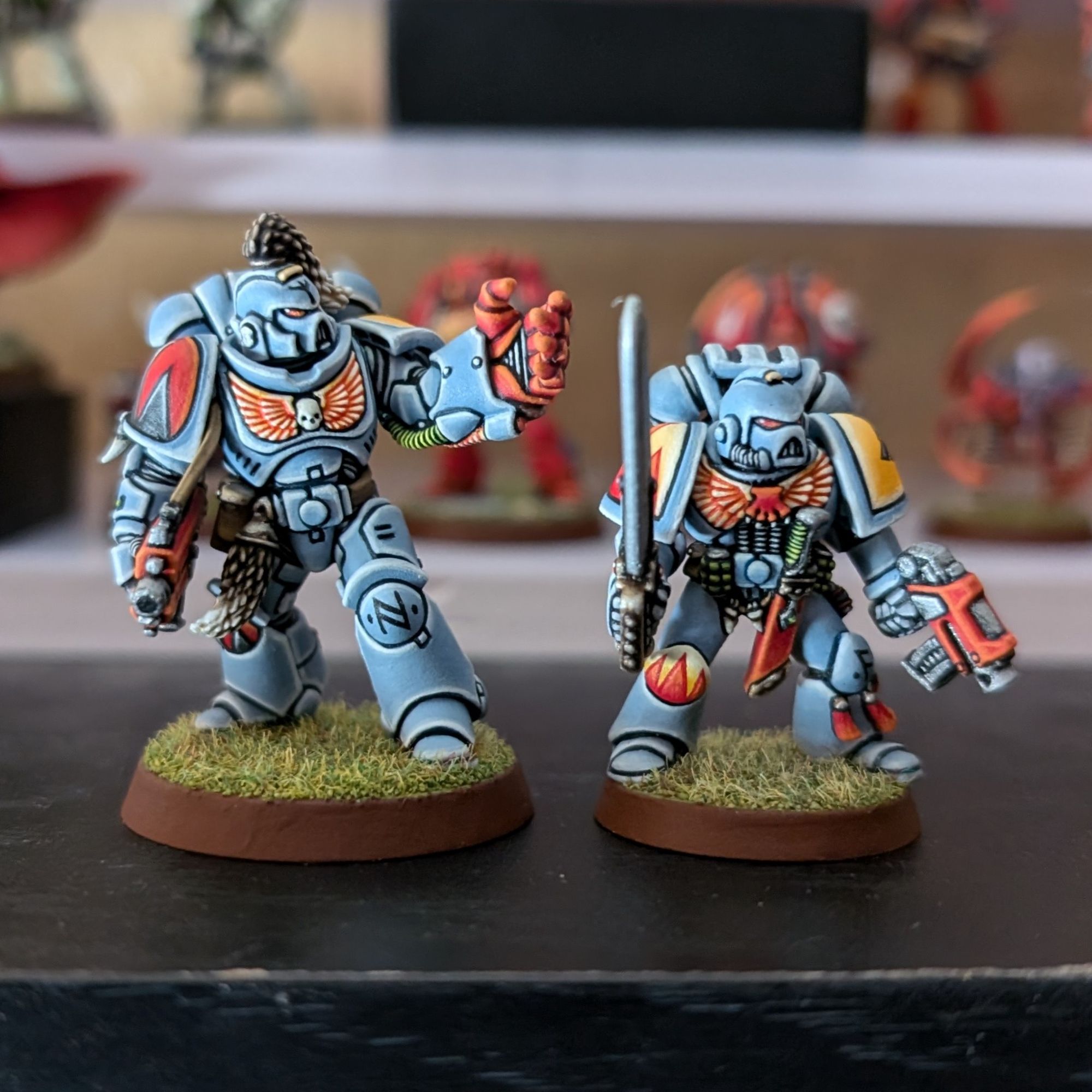 Grim Bright Primaris Space Wolves Kitbash image 6