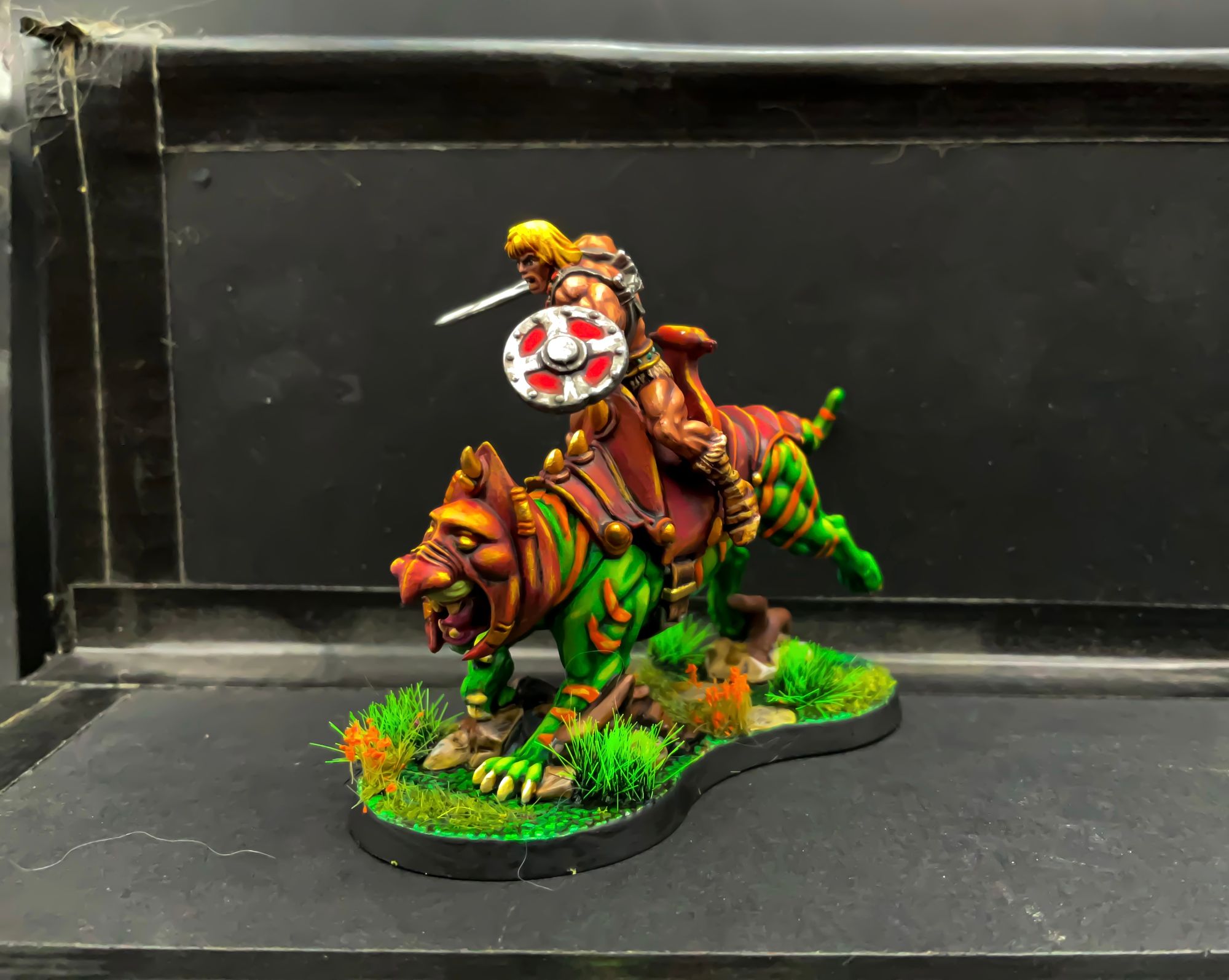 He-Man on Battle Cat image 2