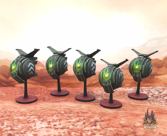 Squadron of drones thumbnail 1