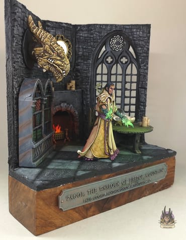 The Warlock of Firetop Mountain diorama thumbnail 3