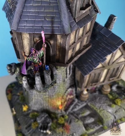 Scratchbuilt Wizard's Tower thumbnail 3