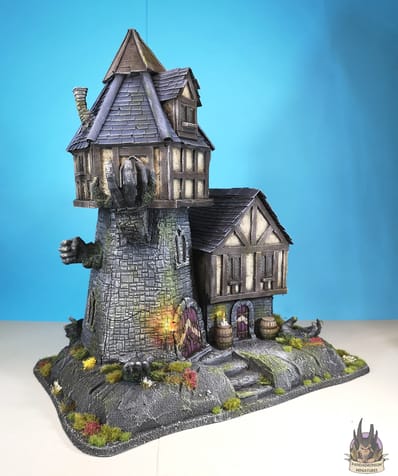 Scratchbuilt Wizard's Tower thumbnail 5