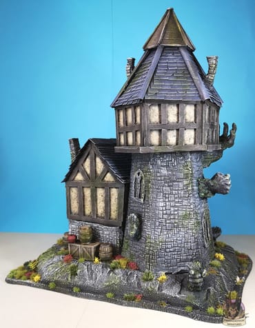 Scratchbuilt Wizard's Tower thumbnail 4
