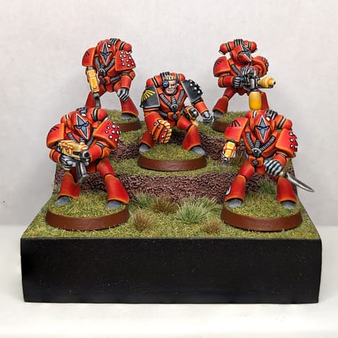 RTB01 Blood Angels Sneakie Beakie Display thumbnail 1