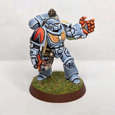 Grim Bright Primaris Space Wolves Kitbash thumbnail 5
