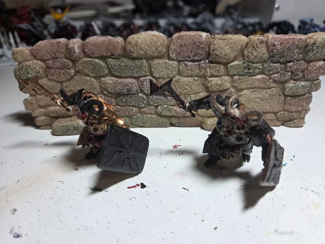 Trench crusade: Yoke Fiend sword & shield thumbnail 4