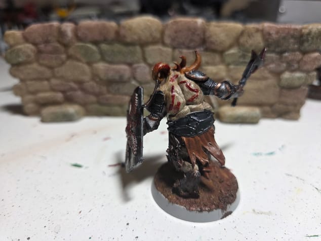 Trench crusade: Yoke Fiend sword & shield thumbnail 3