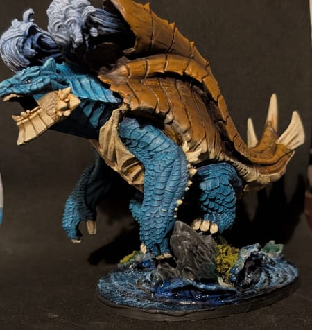 Blastoise - Mini Monster Mayhem 3D printed mini thumbnail 1
