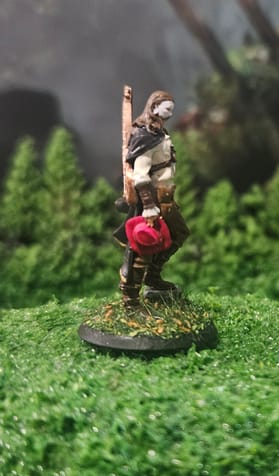 Jacq The Travelling Bard. Created by Flesh Of Gods, printed by MinosMakers on Etsy thumbnail 2