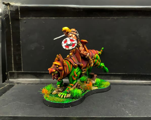 He-Man on Battle Cat thumbnail 2