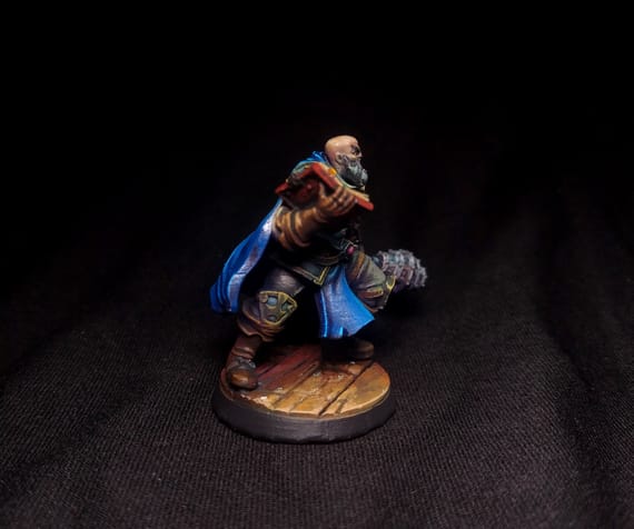 War Cleric - 32mm Model painted for D&D thumbnail 4