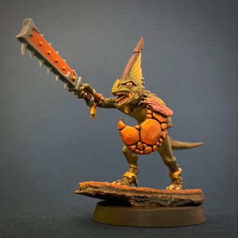Zorn Palette Lizard Man