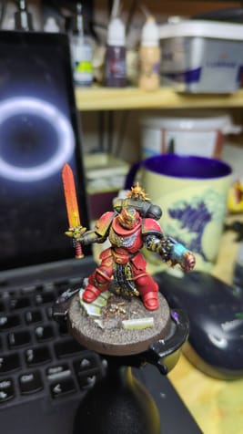 Space Marine Lieutenant - Completed! thumbnail 3