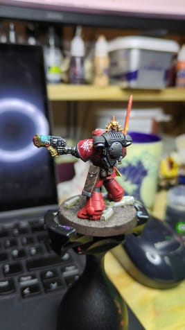 Space Marine Lieutenant - Completed! thumbnail 1