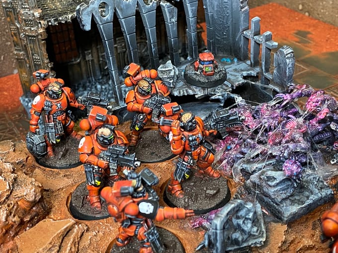 Blood Angels Attack