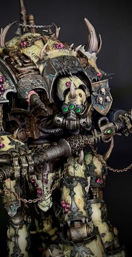 Chaos horseman of Nurgle